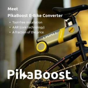 PikaBoost – Smart Electric Bike Booster | Plug & Play E-Bike Conversion Kit | Lightweight, Waterproof
