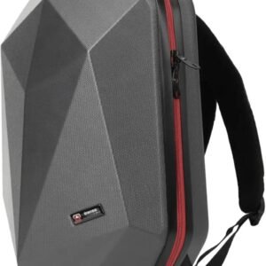 Swiss Military Hard Shell Travel Backpack | Durable Laptop Backpack with Anti-Theft Design | Water-Resistant & Shockproof | Business, Office & Travel Use