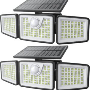 Exterior Solar Lights – Waterproof, Energy-Efficient, and Auto On/Off