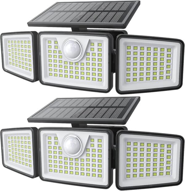 Exterior Solar Lights – Waterproof, Energy-Efficient, and Auto On/Off