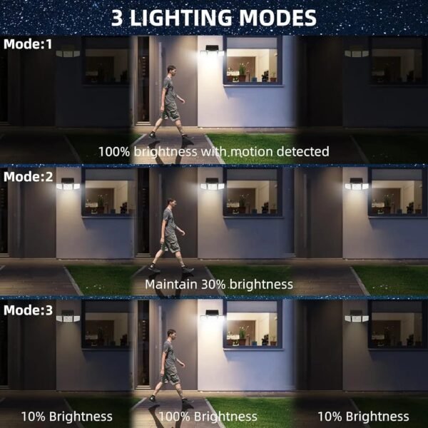 Exterior Solar Lights – Waterproof, Energy-Efficient, and Auto On/Off - Image 5