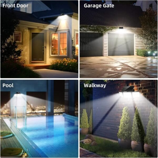 Exterior Solar Lights – Waterproof, Energy-Efficient, and Auto On/Off - Image 2